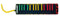 Hohner AirBoard 32-Key Melodica - Rasta Print - AB32-RASTA