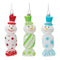 Glass Snowman Candy Ornament (Set of 12)