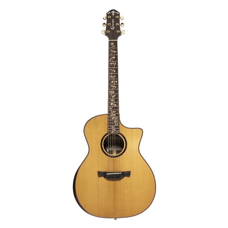 Crafter VL Series 28 Grand Auditorium Acoustic-Electric Cutaway Guitar