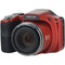 Minolta 20.0-Megapixel 1080p HD Wi-Fi Bridge Camera w/ 35x Zoom Red MN35Z-R