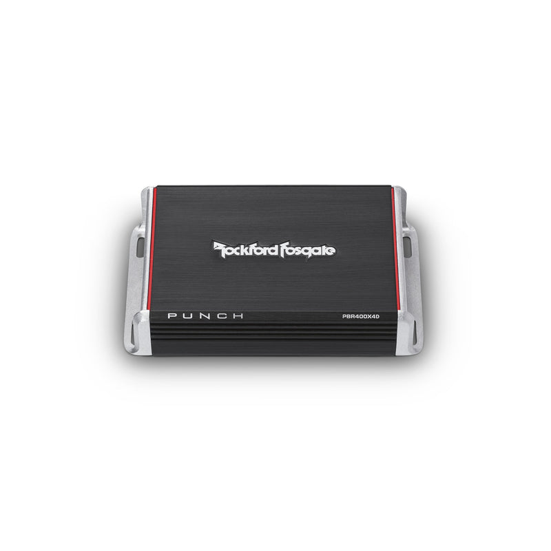 Rockford Fosgate PBR400X4D Punch 400 Watt Full-Range 4-Channel Amplifier