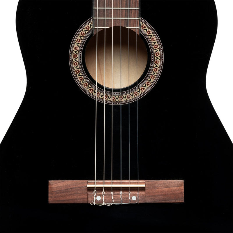 Stagg 3/4 Classical Acoustic Guitar - Black - SCL50 3/4-BLK