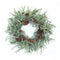 Winter Pine Wreath with Pine Cones 29.5"D