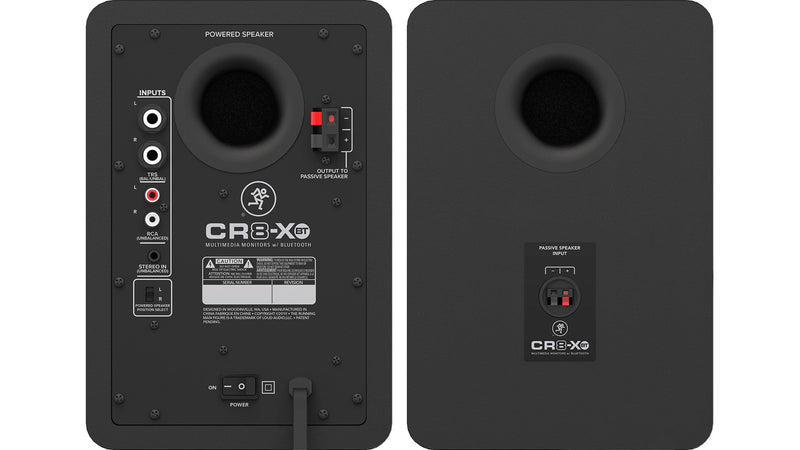 Mackie CR8-XBT-PR 8" Creative Reference Multimedia Monitors w/ Bluetooth