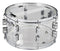 PDP Chad Smith Signature Clear Acrylic Snare Drum 7x13 with Chrome Hardware