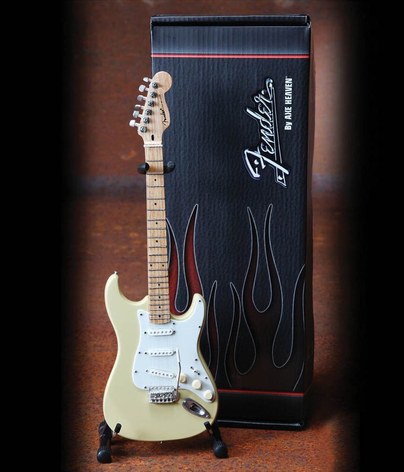 Axe Heaven Fender Stratocaster Mini Guitar Replica - Cream - FS-013