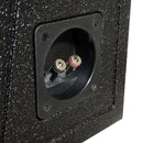 Qpower Single 12 ported SPL Empty Woofer Box w/Bedliner spray QBTRUCK112V