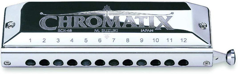 Suzuki SCX48 Chromatix Series Harmonica Key of C - 12 Hole Chromatic
