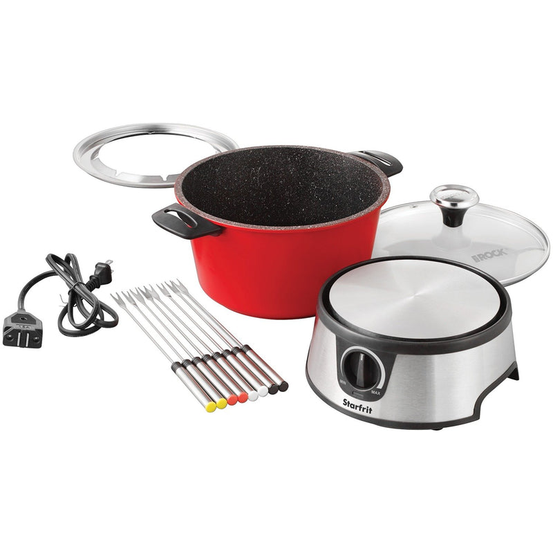 THE ROCK by Starfrit 3.2-Quart Electric Fondue Set 024704-002-0000