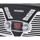 SYLVANIA SRCD211-BLACK Retro Portable CD Radio Boombox (Black)