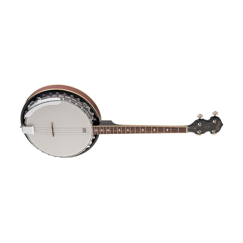 Stagg 4 String Bluegrass Banjo Deluxe w/ Metal Pot - BJM30 4DL