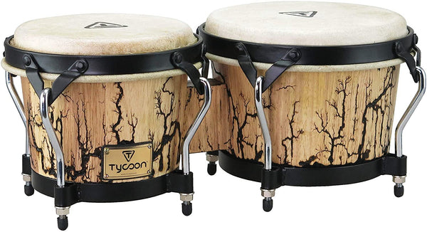 Tycoon Supremo Select Series 7″ & 8.5″ Bongos w/ Willow Finish - STBS-B WI