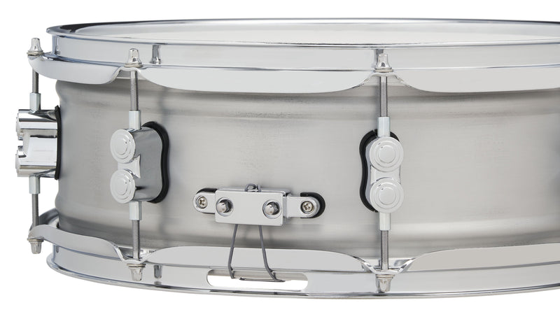 PDP Concept Dual-beaded Brushed Aluminum 5"x14" Snare Drum - PDSN0514NBAC