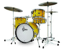 Gretsch Catalina Club 4 Piece Shell Pack 18/12/14/14SN - Yellow Satin Flame