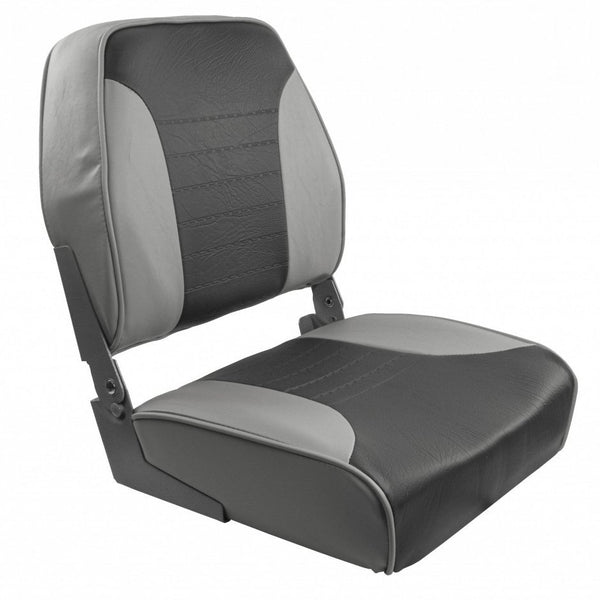 Springfield Economy Multi-Color Folding Seat - Grey/Charcoal 1040653