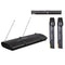 Pyle Pro PDWM2100 Professional Dual-Channel VHF Wireless Microphone System
