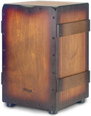 Stagg Crate Cajón with Sunburst Brown Finish - CAJ-CRATE-SBB