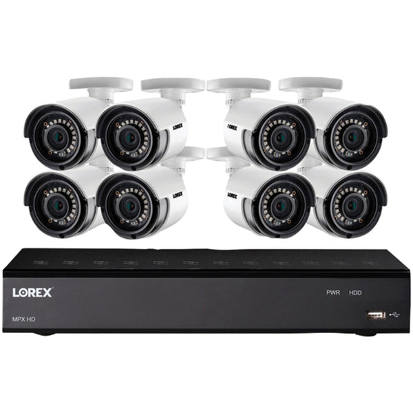 Lorex 1080p HD 8-Channel Security System w/ 1 TB DVR & 8 Night Vision Bullet