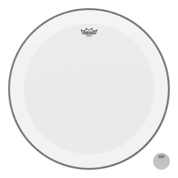 Remo Powerstroke P4 Coated 24" Bass Drumhead with Impact Patch - P4-1124-C2