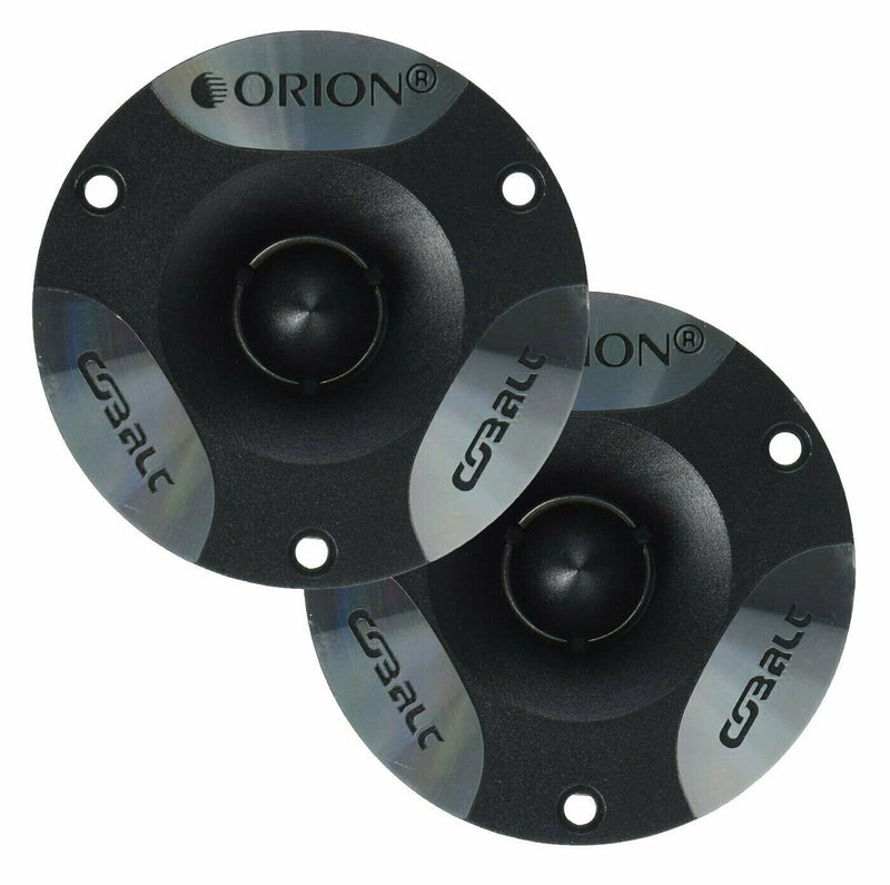 Orion CTW101 1.25" 200W Cobalt Bullet Car Audio Tweeter Pair