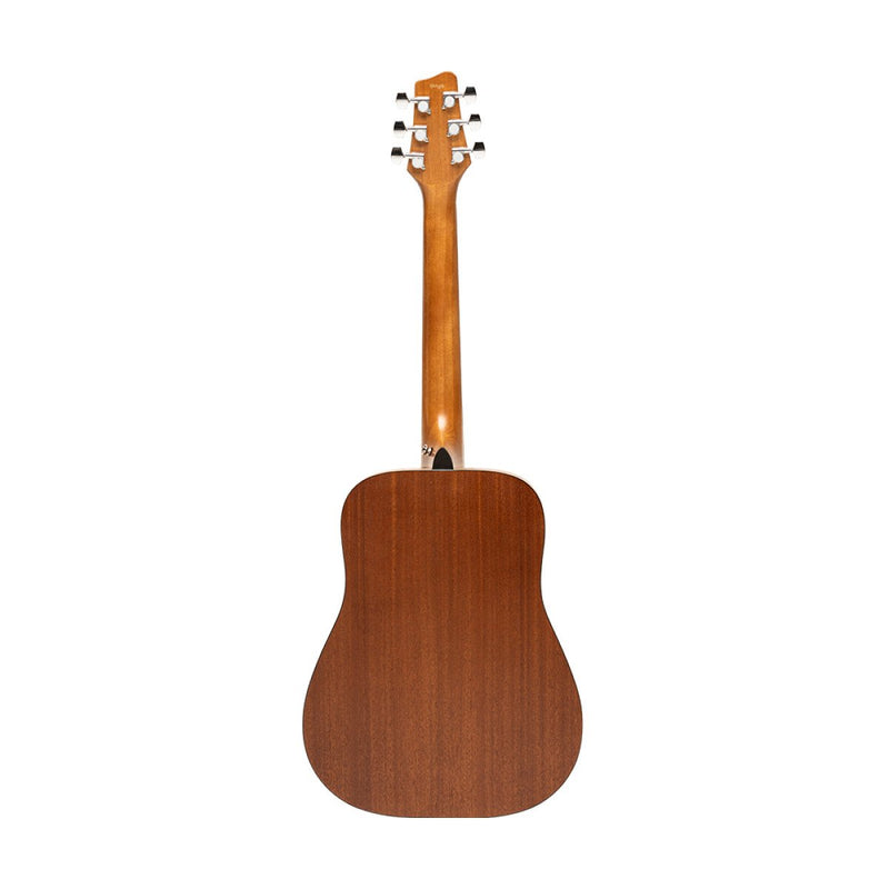 Stagg Acoustic Dreadnought Travel Guitar - Natural Finish - SA25 MAH TRAVEL