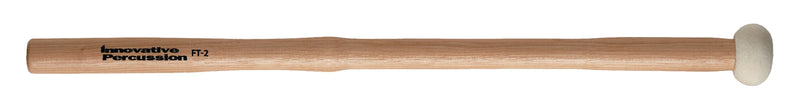 Innovative Percussion FT-2 Multi-Tom Mallet with Hard Felt - Hickory Shaft