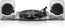 Victrola Modern Acrylic Turntable w/ Bluetooth® Speakers - VM-100C-BLK (Black Smoke)