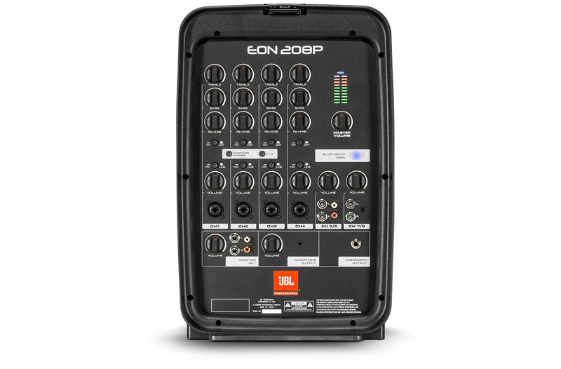 JBL EON208P - Personal Powered PA System with 8-Channel Mixer and Bluetooth