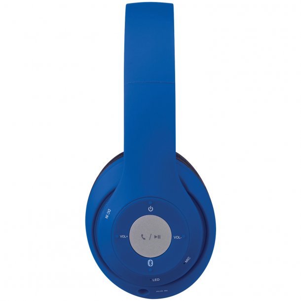 iLive Bluetooth® Over-the-Ear Headphones with Microphone (Matte Blue) - IAHB48MBU