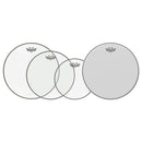 Remo Propack 10”, 12”, 14" Clear BE Drumhead Pack w/ Free 14” - PP-0240-BE