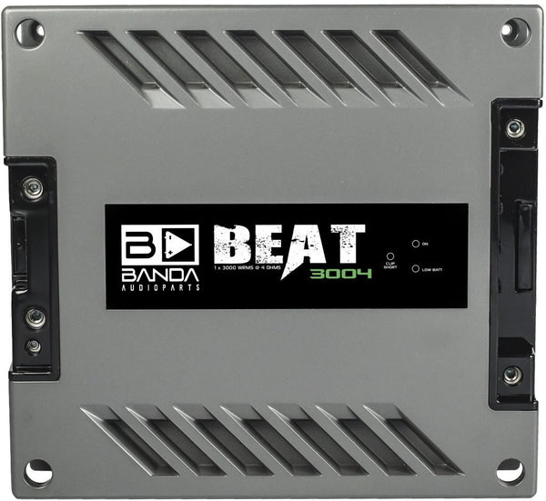 Banda Beat 3000 Watts 4 Ohms Car Audio Power Amplifier - BEAT3004