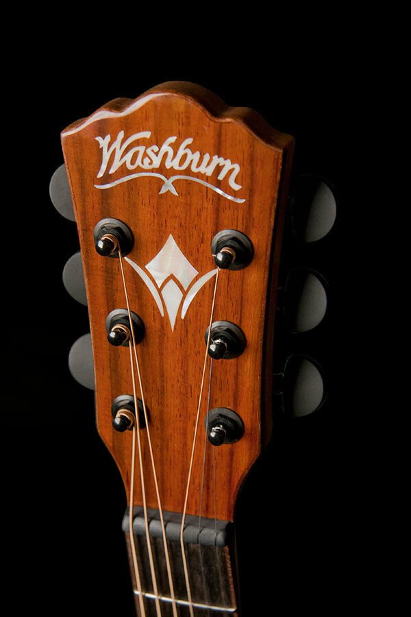Washburn Comfort Series Acoustic Electric Guitar - KOA - WCG55CE