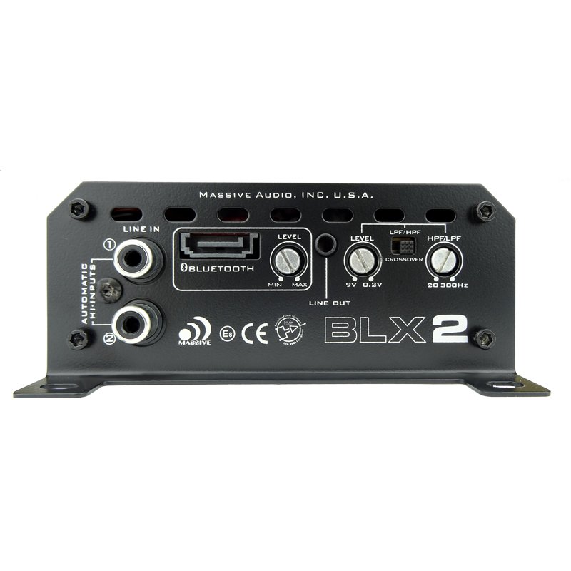 Massive 120 Watts X 2 RMS @ 4 Ohm Full Range Bluetooth Amplifier - BLX2