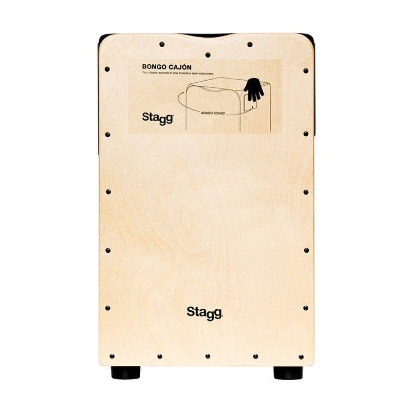 Stagg Standard Cajon with Bongo Side - CAJ-BONGO-N