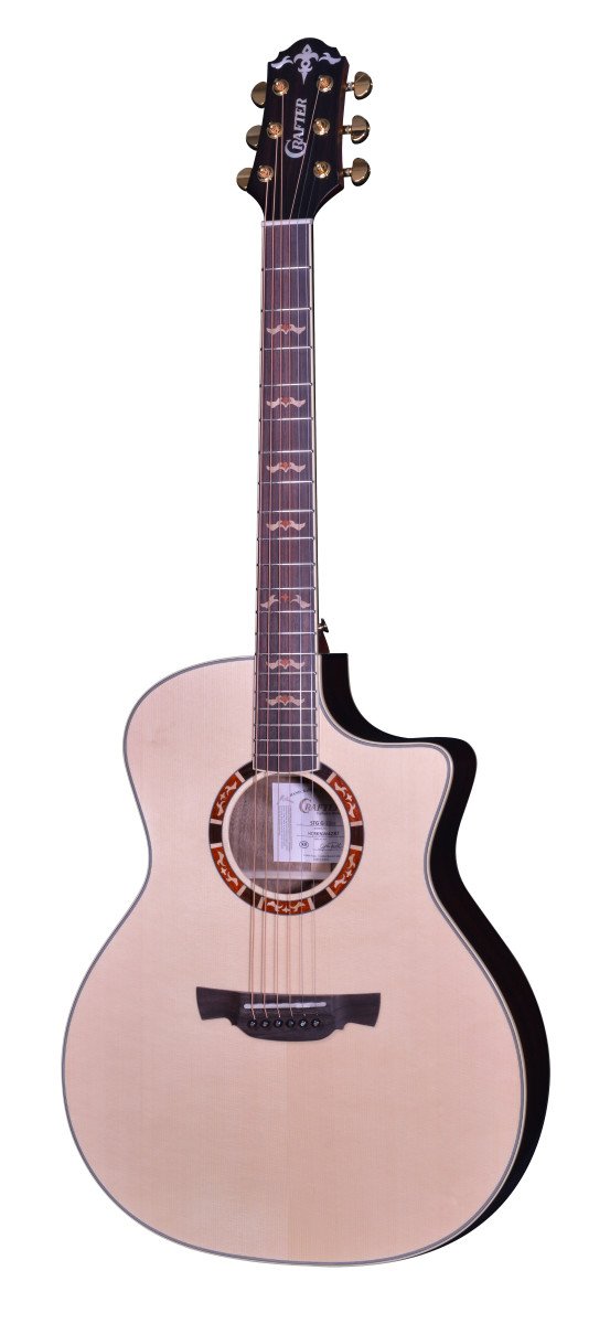 Crafter Stage Series Grand Auditorium Acoustic-Electric Guitar - Natural