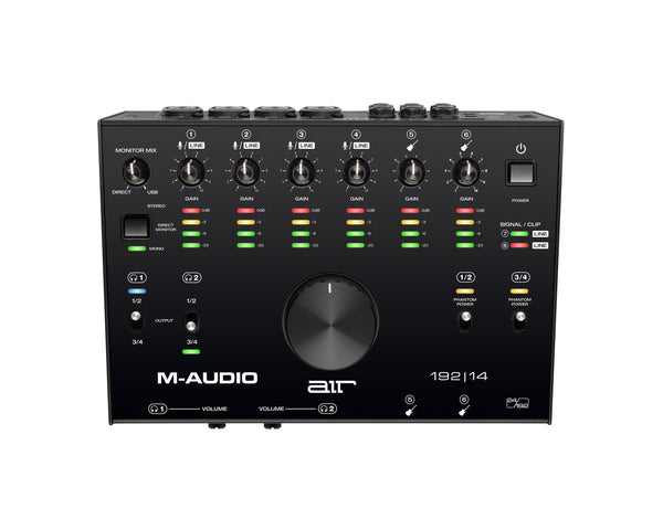 M-Audio 8-In 4-Out USB Audio / MIDI Interface - AIR192X14