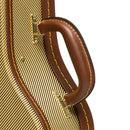 Stagg Vintage-style Gold Tweed Deluxe Hardshell Concert Ukulele Case