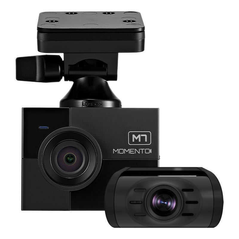 Momento MD-7200 M7 3-Channel Dash Cam - 2K QHD, GPS, Eco Mode, 64GB Card