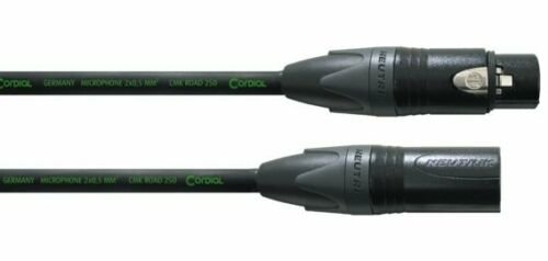 Cordial XLR to XLR 8' Microphone Cable w/ Road Wrap - CRM5FM