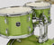 PDP Center Stage Complete 5 Piece Drum Set 10/12/14/20/14 - Electric Green