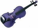 Stentor Harlequin Full Size 4/4 Student Violin Purple Indigo with Case & Bow