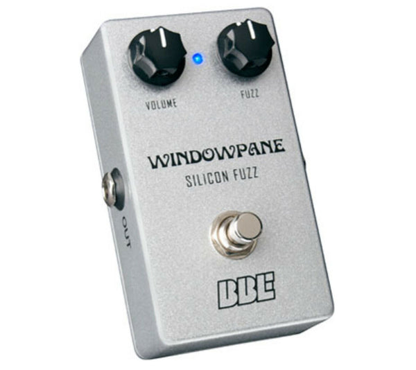 BBE Windowpane Vintage Germanium Fuzz Tone Guitar Pedal w/ Silicon Reliability