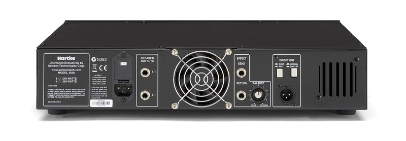 Hartke 350 Watts Bass Head Hybrid Amplifier - HA3500C