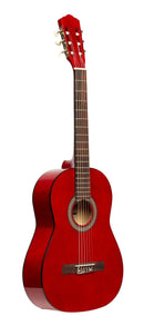 Stagg 3/4 Classical Acoustic Guitar - Red - SCL50 3/4-RED