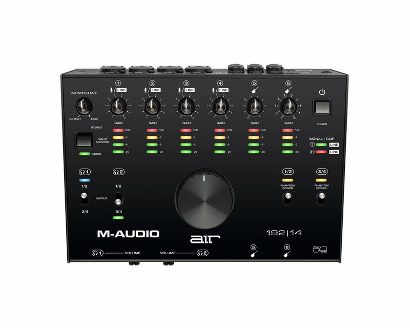 M-Audio 8-In 4-Out USB Audio / MIDI Interface - AIR192X14 - New Open Box
