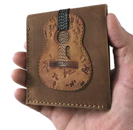 Axe Heaven Signature Willie Nelson Trigger Wallet Handmade Genuine Leather