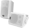 Pyle 5.25" Indoor/Outdoor Wall-Mount Bluetooth Speaker System - White