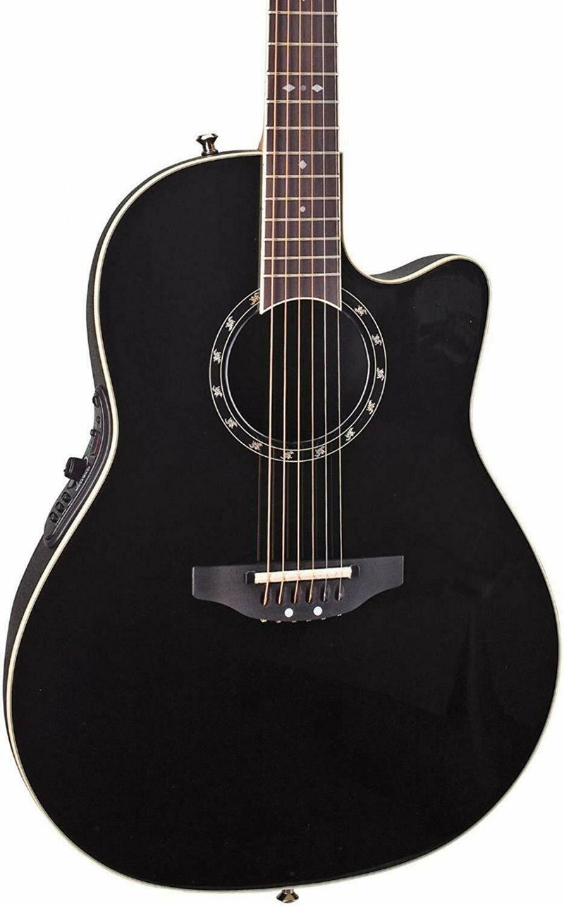 Ovation Timeless Balladeer Acoustic Electric - Black - 2771AX-5