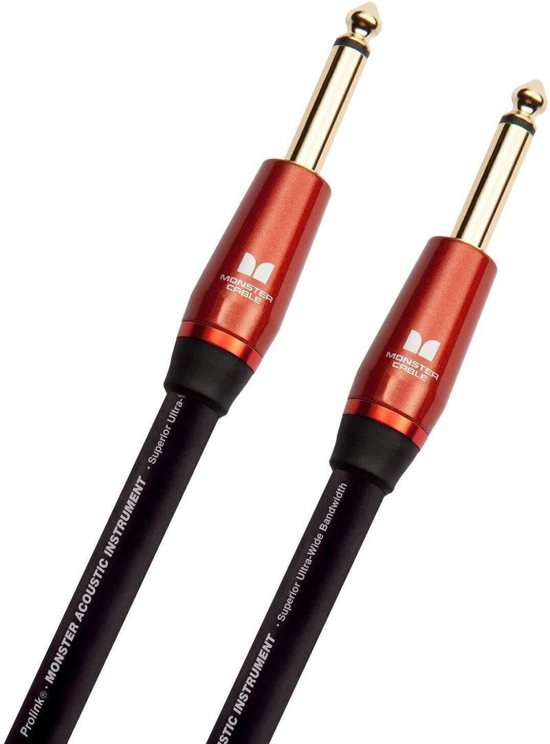 Monster Cable Dual 1/4" Straight to Straight Acoustic 21' Cable - MACST2-21WW