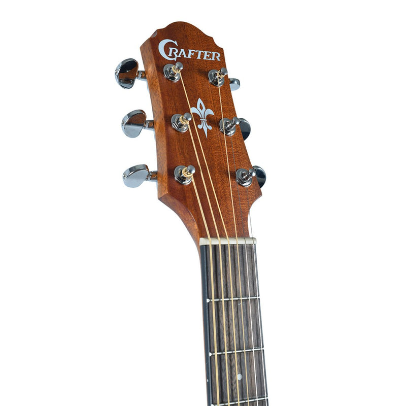 Crafter Silver 100 Jumbo Acoustic Guitar - Spruce - HJ100-N